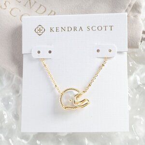 Kendra Scott - Football Helmet Gold Short Necklace - new